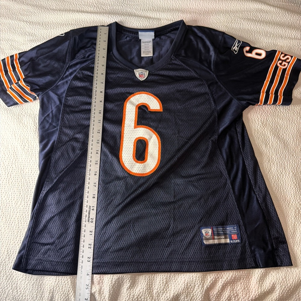 Vintage Reebok Chicago Bears Jay Cutler #6 NFL Football Jersey Women's Large
